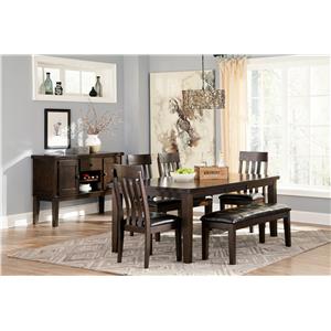 Signature Design by Ashley Haddigan Casual Dining Room Group
